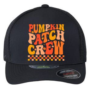 Pumpkin Patch Crew Autumn Fall Flexfit Unipanel Trucker Cap