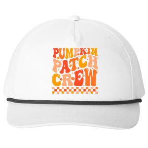 Pumpkin Patch Crew Autumn Fall Snapback Five-Panel Rope Hat