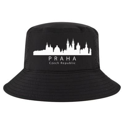 Praha Prague Czech Republic Skyline Cool Comfort Performance Bucket Hat