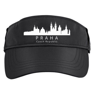 Praha Prague Czech Republic Skyline Adult Drive Performance Visor