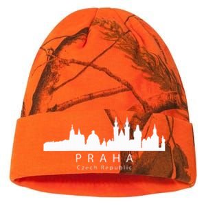 Praha Prague Czech Republic Skyline Kati Licensed 12" Camo Beanie