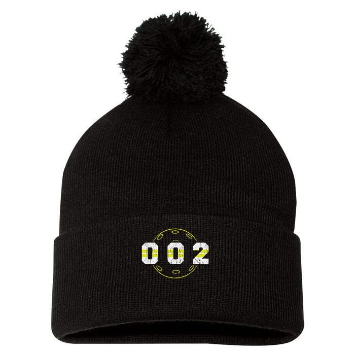 Pickleball Player Clothes Zero Zero Two Pickleball Pom Pom 12in Knit Beanie