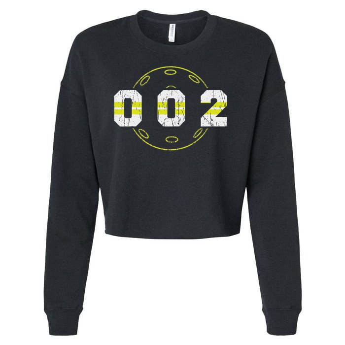 Pickleball Player Clothes Zero Zero Two Pickleball Cropped Pullover Crew