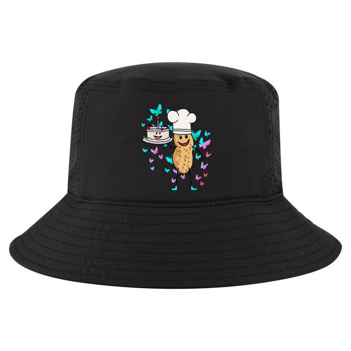 Peanut Peanuts Cream Cake Birthday Greetings Nut Cool Comfort Performance Bucket Hat