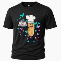 Peanut Peanuts Cream Cake Birthday Greetings Nut Cooling Performance Crew T-Shirt