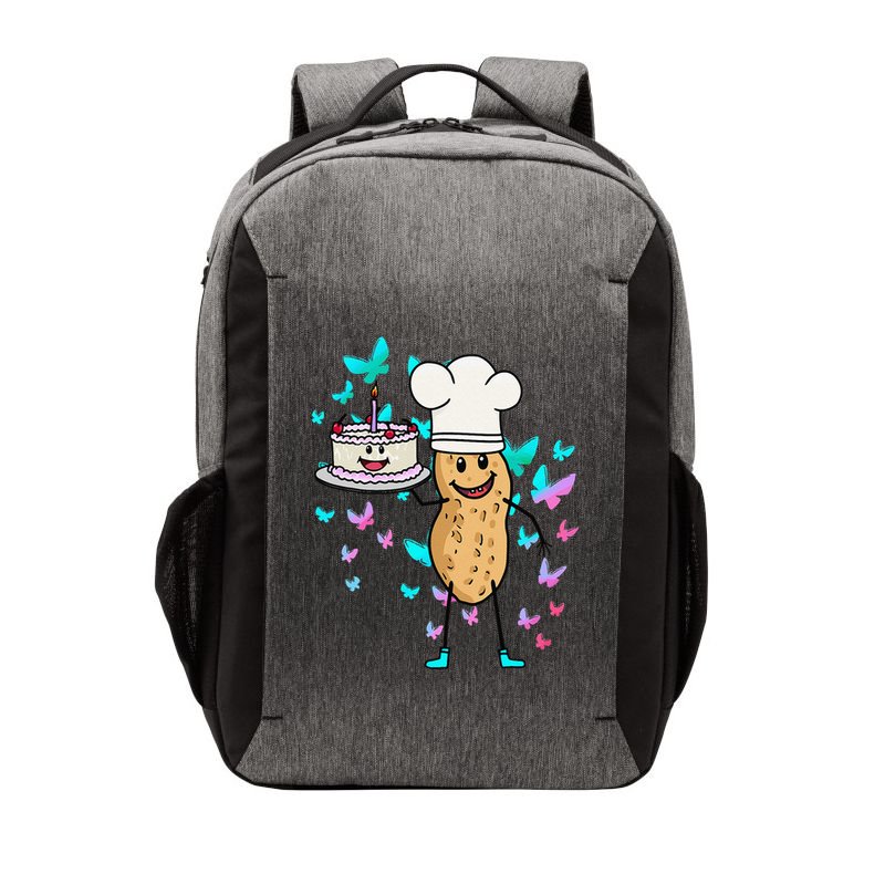 Peanut Peanuts Cream Cake Birthday Greetings Nut Vector Backpack