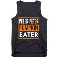 Peter Pumpkin Costume Eater For Couples Matching Halloween Tank Top