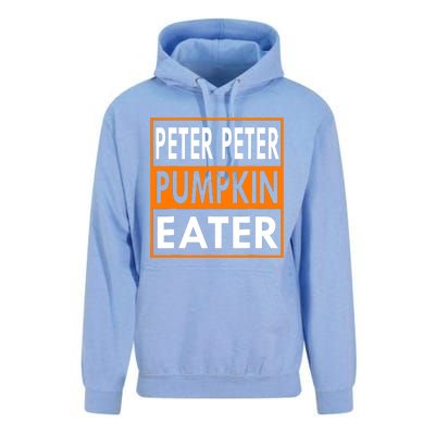 Peter Pumpkin Costume Eater For Couples Matching Halloween Unisex Surf Hoodie