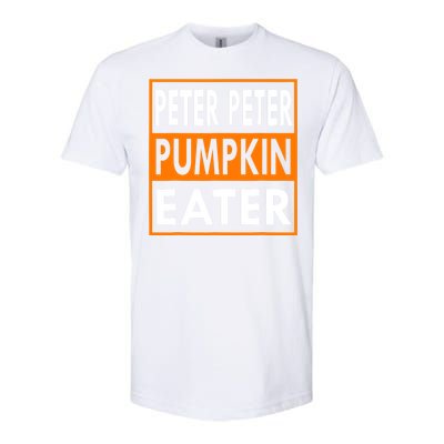 Peter Pumpkin Costume Eater For Couples Matching Halloween Softstyle CVC T-Shirt