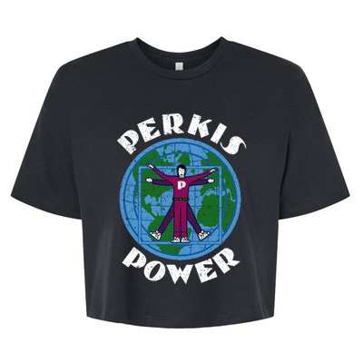 Perkis Power Camp Counselor Bella+Canvas Jersey Crop Tee