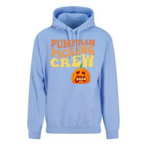 Pumpkin Picking Crew 2024 Family Matching Autumn Halloween Unisex Surf Hoodie