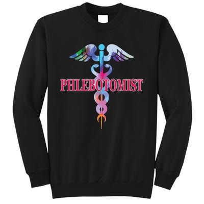 Phlebotomy Phlebotomist Caduceus Gifts Men Women Sweatshirt