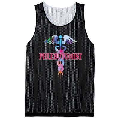 Phlebotomy Phlebotomist Caduceus Gifts Men Women Mesh Reversible Basketball Jersey Tank