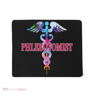 Phlebotomy Phlebotomist Caduceus Gifts Men Women Mousepad