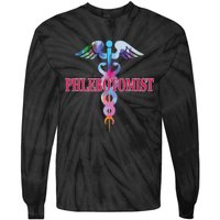 Phlebotomy Phlebotomist Caduceus Gifts Men Women Tie-Dye Long Sleeve Shirt