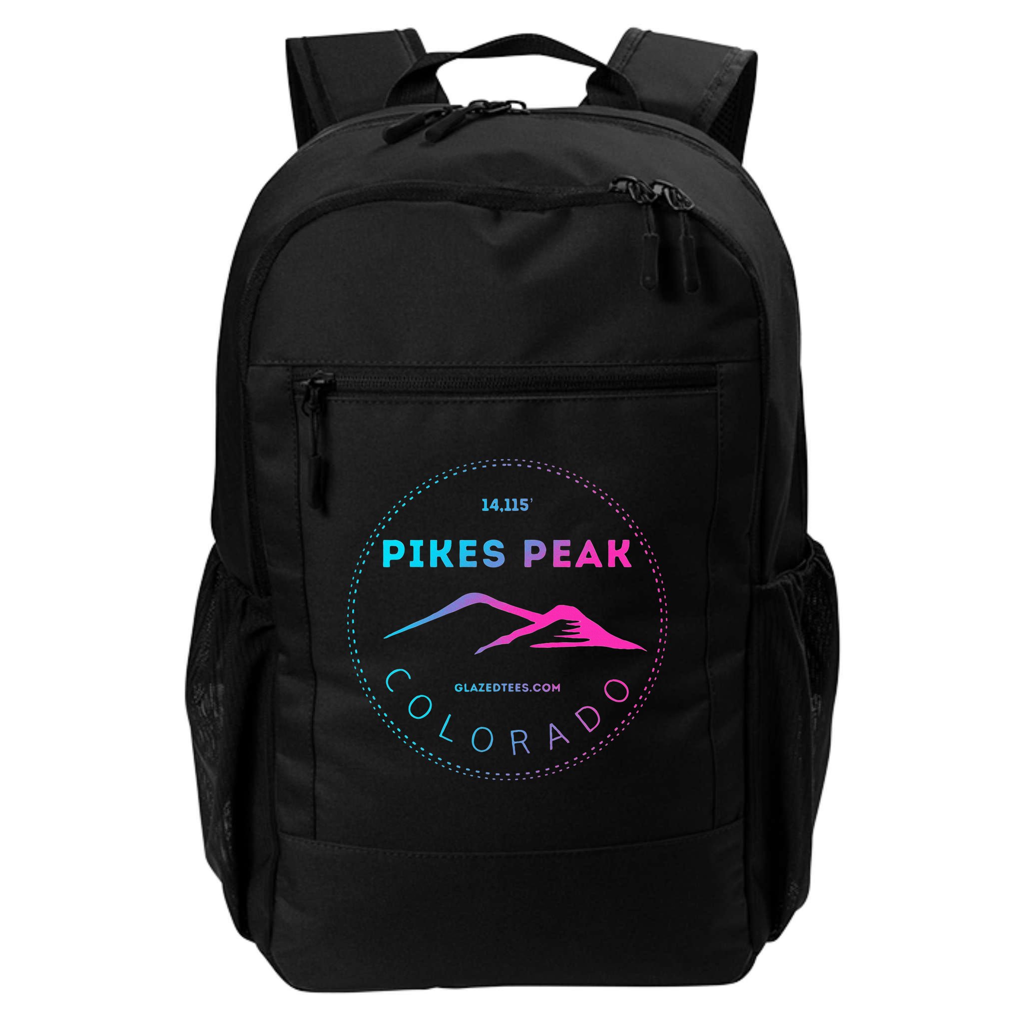 Pikes Peak Colorado Retro Mountain Adventure Backpack