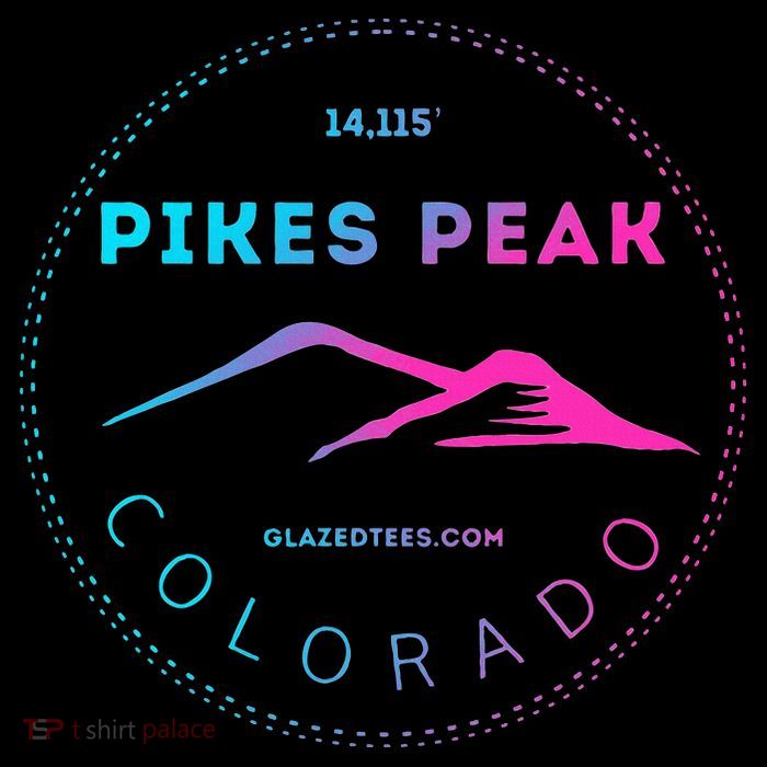 Pikes Peak Colorado Retro Mountain Adventure Kids T-Shirt