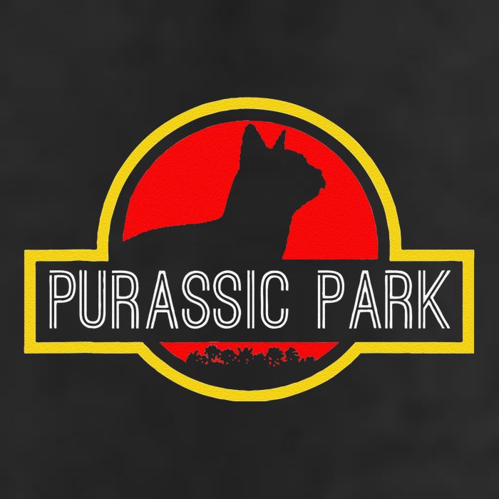 Purassic Park Cat Funny For Dinosaur Lovers Adult Drive Performance Visor