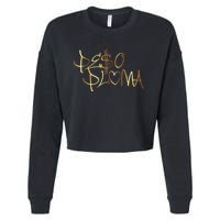 Pe$o Pluma corridos tumbados México belicos PPGold Cropped Pullover Crew