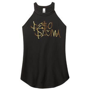 Pe$o Pluma corridos tumbados México belicos PPGold Women's Perfect Tri Rocker Tank