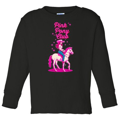 Pink Pony Club Toddler Long Sleeve Shirt