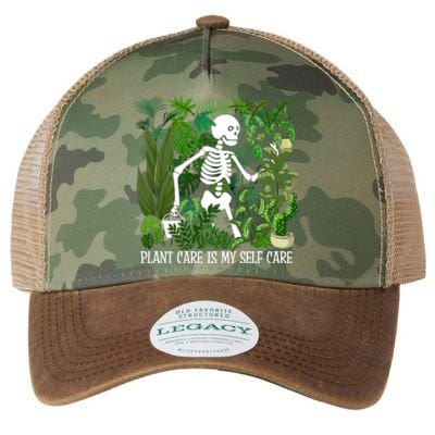 Plant Plant Care Is My Self Care Legacy Tie Dye Trucker Hat