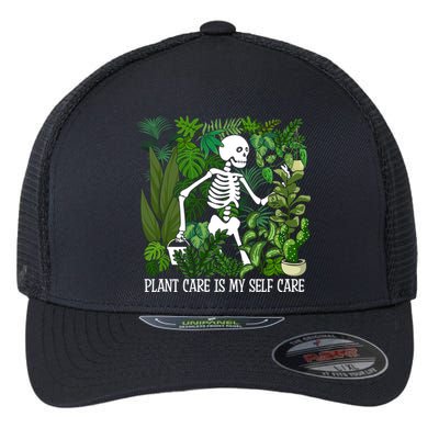 Plant Plant Care Is My Self Care Flexfit Unipanel Trucker Cap