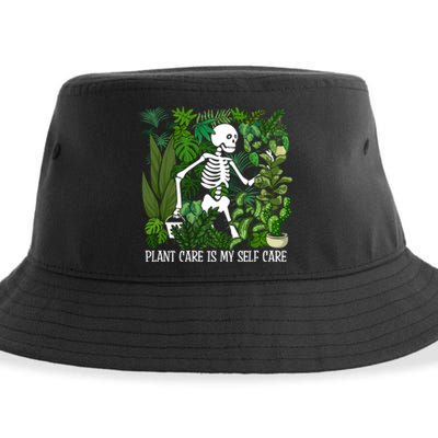 Plant Plant Care Is My Self Care Sustainable Bucket Hat