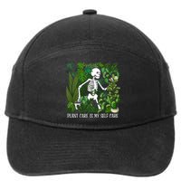 Plant Plant Care Is My Self Care 7-Panel Snapback Hat