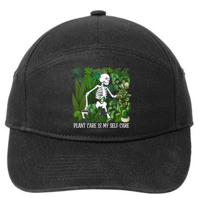 Plant Plant Care Is My Self Care 7-Panel Snapback Hat