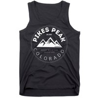 Pikes Peak Colorado Rocky Mountain Tank Top