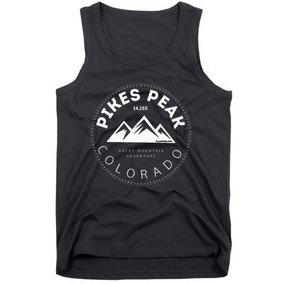 Pikes Peak Colorado Rocky Mountain Tank Top