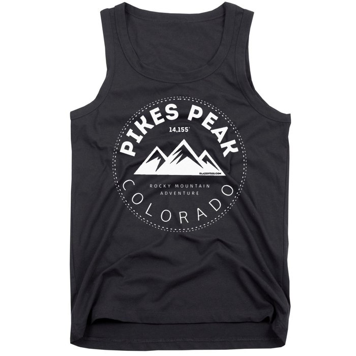 Pikes Peak Colorado Rocky Mountain Tank Top