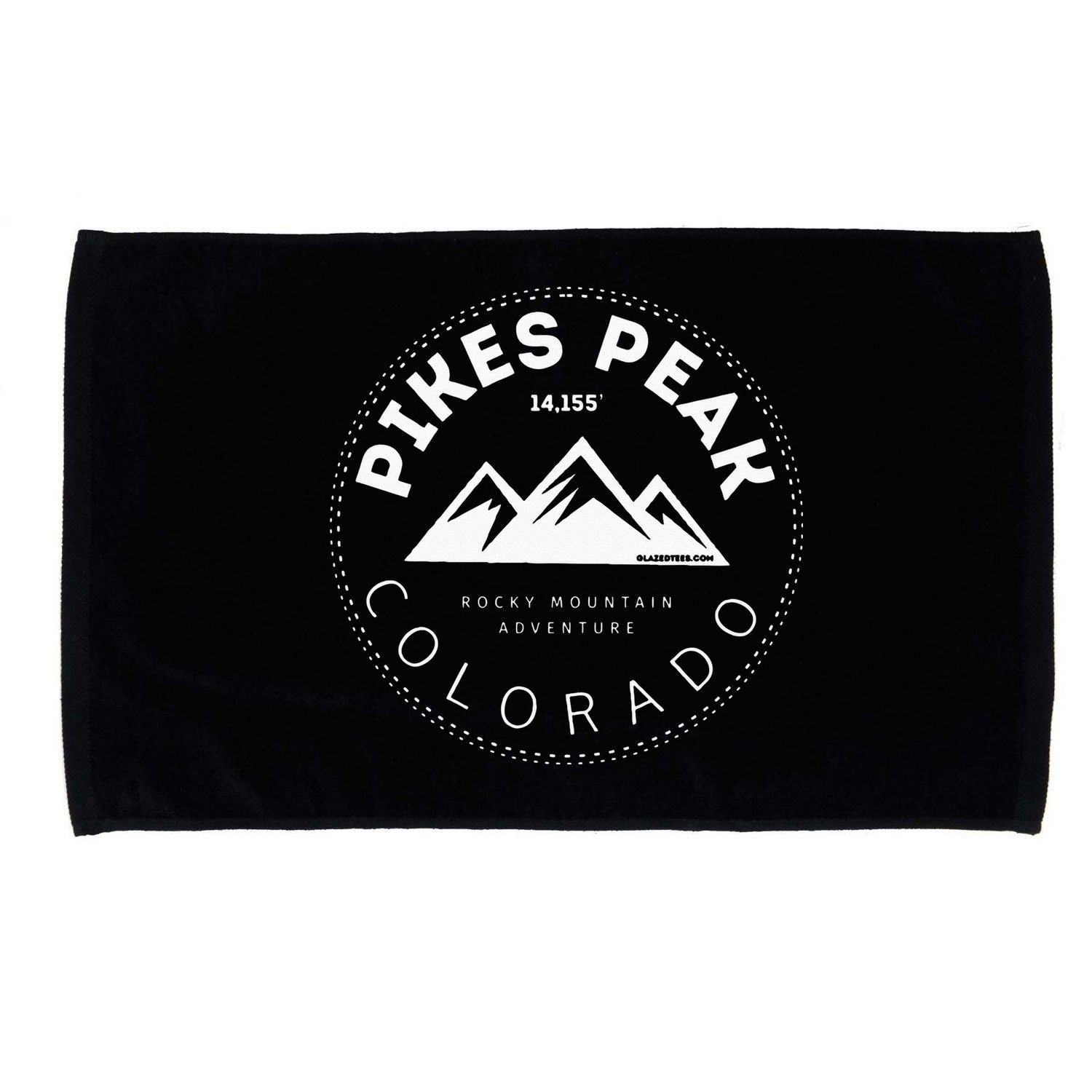 Pikes Peak Colorado Rocky Mountain Microfiber Hand Towel