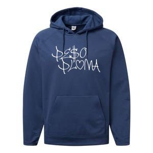 Peso Pluma Corridos Tumbados Mexico Belicos Performance Fleece Hoodie