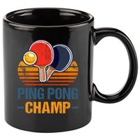 Ping Pong Champ Table Tennis Player Athlete Coach Champion 11oz C Handle Ceramic Mug