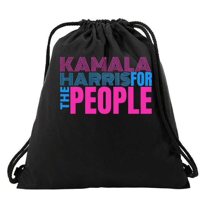 Politically Purrfect Cats For Kamala Harris 2024 Drawstring Bag