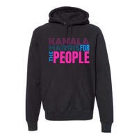 Politically Purrfect Cats For Kamala Harris 2024 Premium Hoodie