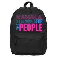 Politically Purrfect Cats For Kamala Harris 2024 16 in Basic Backpack