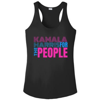 Politically Purrfect Cats For Kamala Harris 2024 Ladies PosiCharge Competitor Racerback Tank