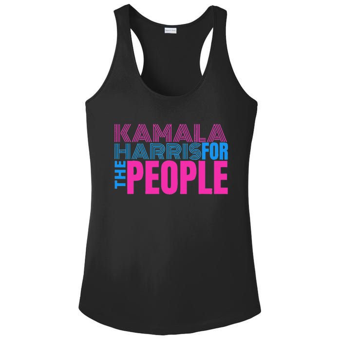 Politically Purrfect Cats For Kamala Harris 2024 Ladies PosiCharge Competitor Racerback Tank