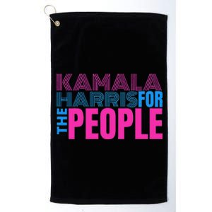 Politically Purrfect Cats For Kamala Harris 2024 Platinum Collection Golf Towel