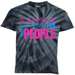 Politically Purrfect Cats For Kamala Harris 2024 Kids Tie-Dye T-Shirt