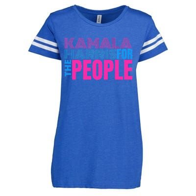 Politically Purrfect Cats For Kamala Harris 2024 Enza Ladies Jersey Football T-Shirt