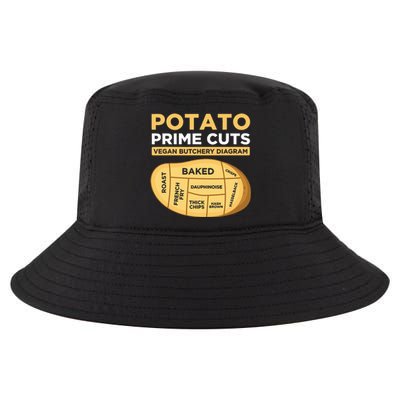 Potato Prime Cuts Vegan Vegetarian Cool Comfort Performance Bucket Hat