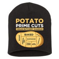 Potato Prime Cuts Vegan Vegetarian Short Acrylic Beanie