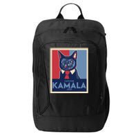 Politically Purrfect Cats For Kamala Harris 2024 President Gift City Backpack