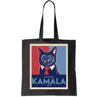 Politically Purrfect Cats For Kamala Harris 2024 President Gift Tote Bag