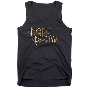 Pe$o Pluma Corridos Tumbados México Belicos PP Gold Tank Top