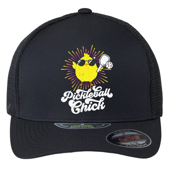 Pickleball Pickleball Chick Pickleball Lover Flexfit Unipanel Trucker Cap